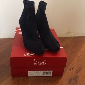 Impo Navy Blue Dress Bootie